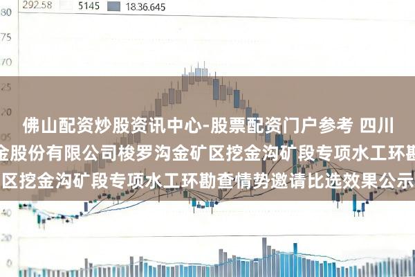 佛山配资炒股资讯中心-股票配资门户参考 四川黄金招标效果：四川黄金股份有限公司梭罗沟金矿区挖金沟矿段专项水工环勘查情势邀请比选效果公示